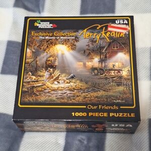 Terry Redlin Our Friends 1000 Piece Puzzle White Mountain NEW Sealed Vintage 199